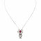 Pendentif Pendentif Bouquet Platine Rubis 58 Facettes 2328939CN