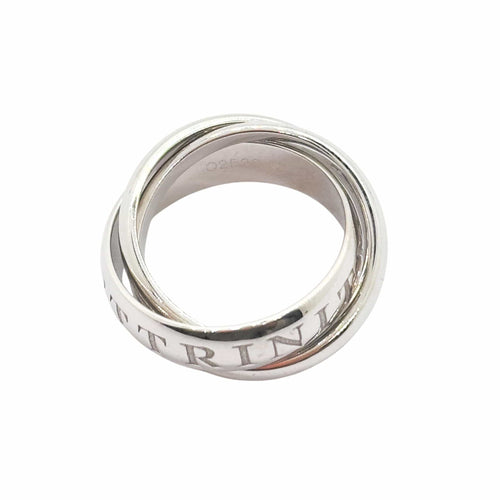 Bague 52 Cartier - Bague Or Amour Trinity en or blanc 18 carats 58 Facettes 358