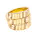 Bracelet Bracelet Bulgari, "Tubogas", or jaune. 58 Facettes 34066