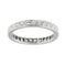 Bague 51 Bague d'éternité avec diamants de 1,45 ct 58 Facettes 36705