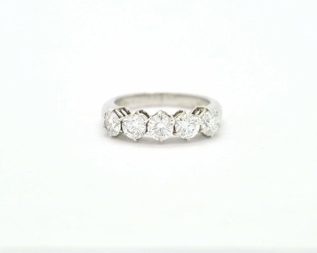 Bague Bague Rivière 1,50 ct 58 Facettes