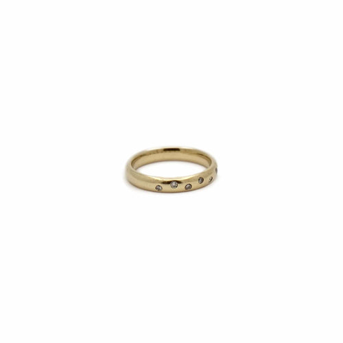 Bague Alliance ronde diamants 58 Facettes REF24068-231