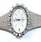 Montre Montre de dame en or blanc 18 carats en diamants ronds et baguettes. Signée PAILLARD PARIS 58 Facettes AB208