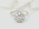 Bague 53.5 Bague ancienne en platine et diamants 58 Facettes 33257