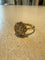 Bague 52 Antique yellow gold and diamond ring 58 Facettes