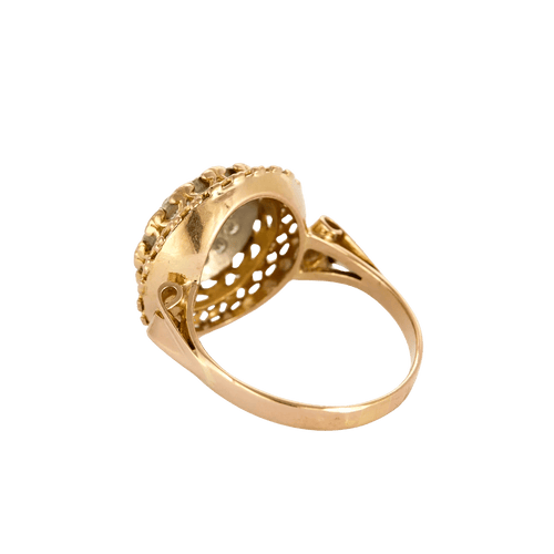 Bague 60 BAGUE ANCIENNE OR ET DIAMANTS. 58 Facettes BO/240030