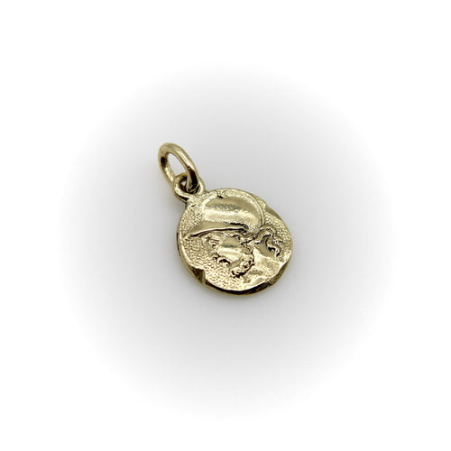 Pendentif Pendentif Guerrier de Mars Signature en or 14 carats 58 Facettes A20060
