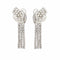 Boucles d'oreilles Boucles d'Oreilles Clips Cocktail Diamants 3 Carats Or Gris 18 Carats 58 Facettes BO253
