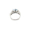 Bague Bague avec aigue-marine et diamants 58 Facettes 32455