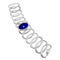 Montre Montre vintage Piaget, "Limelight Magic Hour", or blanc, diamants, lapis lazuli. 58 Facettes 34232