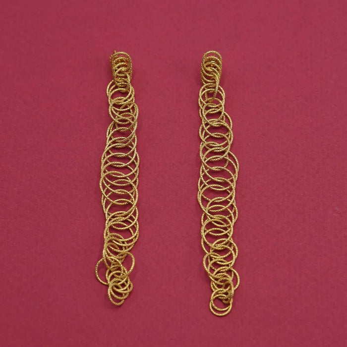 Boucles d'oreilles Boucles d'oreilles en or jaune Gianmaria Buccellati 58 Facettes