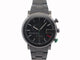 Montre montre GUCCI chrono 43 mm quartz acier brosse noir 58 Facettes 263914