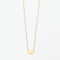 Collier Collier coeur or jaune 18 carats 58 Facettes