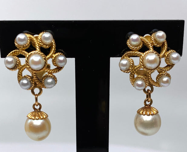 Boucles d'oreilles Paire de boucles d’oreilles en or 18 carats 58 Facettes