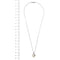 Collier Collier avec perle et diamant 58 Facettes 36952