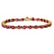 Bracelet Bracelet or jaune et rubis 58 Facettes RSY03812