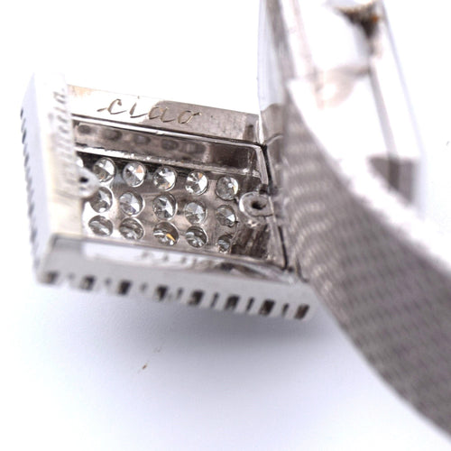 手表签名“NOBELLUX” - 白金钻石