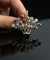 Spilla-Ciondolo a Bouquet con Diamanti e Pietre Preziose 58 Facettes
