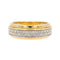 Bague 50 Bague Demi alliance Or jaune Diamant 58 Facettes 3140233CN