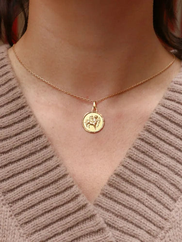 Pendentif Pendentif zodiaque sagittaire or jaune 58 Facettes J508