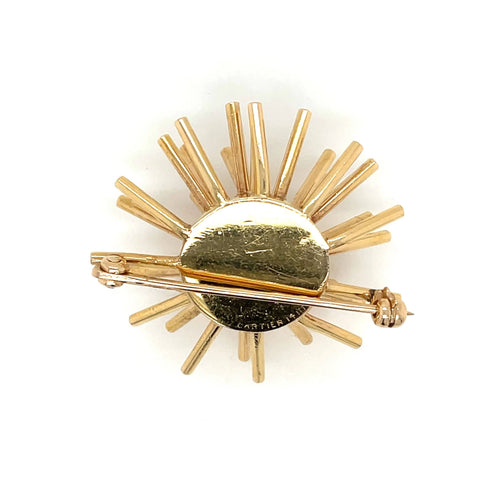 Broche Cartier Sputnik Gold Pin 58 Facettes