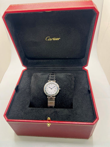 Montre Cartier Santos Vendome 8192 58 Facettes