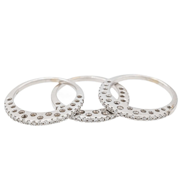 Bague 51 Bague Or blanc Diamant 58 Facettes 3389104CN