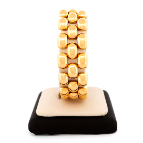 Bracelet Bracelet à maillons panthère en or jaune 18 carats 17300-9156 58 Facettes E695E547938346E18E7F57A8136F6D93