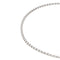 Collier Chopard Collier Jaseron Or blanc 58 Facettes 3439383CN
