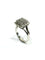 Bague 54 Bague Pavage 9 Diamants Or Blanc 58 Facettes