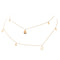 Collier Ginette NY Collier Petit bonheur sur chaîne Or rose 58 Facettes 2656314CN