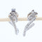 Boucles d'oreilles Pendientes - Pendientes en oro blanco 18k et diamants taille brillant 58 Facettes 131366F