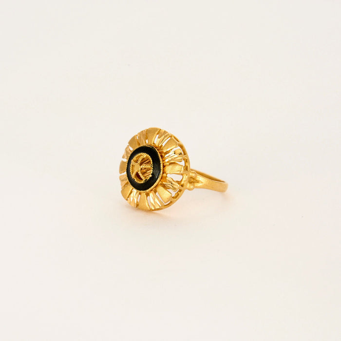 Anillo de oro amarillo