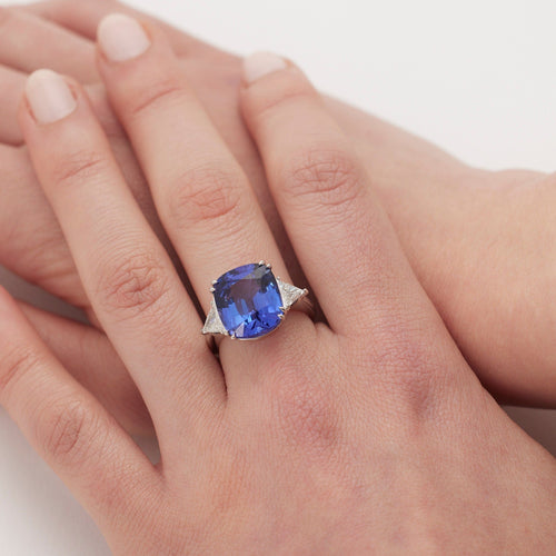 Bague 54 Bague Tanzanite 58 Facettes