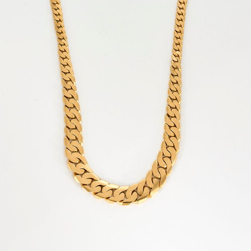 Collier Chaine maille gourmette or jaune 58 Facettes MLJ0377