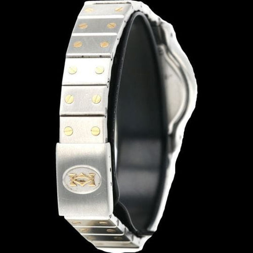 Montre Cartier Montre Santos Ronde Octagon 58 Facettes MT45170