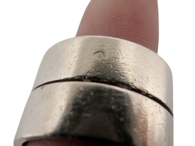 Bague 50 bague DINH VAN seventies gm 223106 t50 or blanc 18k diamants 0.75 ct 58 Facettes 268751