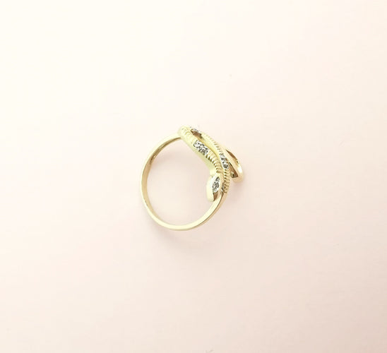 Bague 56.5 Bague Serpent - Or Diamants 58 Facettes AA 1650