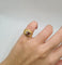 Bague 49 Bague or jaune sertie de diamants et rubis 58 Facettes