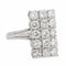 Bague 48 Bague Or blanc Diamant 58 Facettes 2432010CN