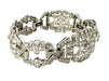 Bracelet Bracelet Art-Déco platine et diamants (8.5ct) 58 Facettes