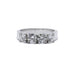 Bague 50 Bague or blanc diamants 58 Facettes 220503R