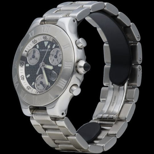Montre Cartier Montre Must 21 Chronoscaph 58 Facettes MT40833