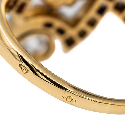 Bague 50 Bague Or jaune, Or blanc Perle, Diamant 58 Facettes 2845395CN