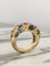 Bague 54 CHAUMET - Bague Tutti-Frutti en or jaune, saphirs 58 Facettes