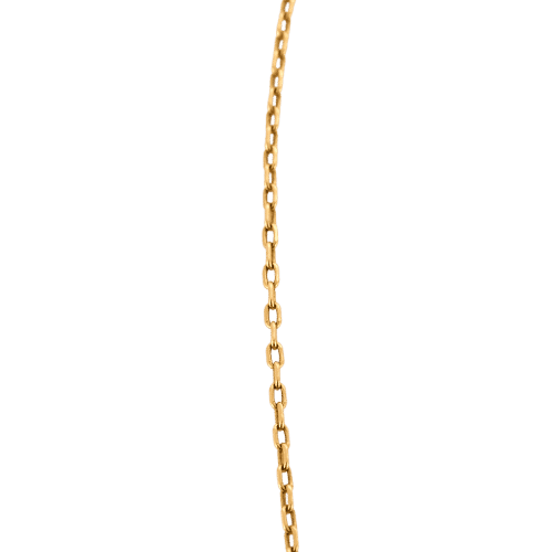 Collier Chaine maille forçat or jaune 58 Facettes CHA5342