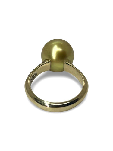 Bague 52 Bague Utopia perle et diamants 58 Facettes