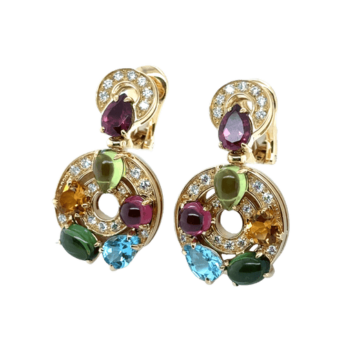 Boucles d'oreilles BULGARI - Boucles D’oreilles Collection Astrale - Or jaune 58 Facettes 1.0000848/3
