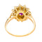 Bague 60 Bague  Marguerite  Or jaune Rubis, Diamant 58 Facettes 3949558CN