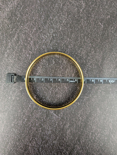 Hermès - Jonc Email et Plaqué Or 58 Facettes